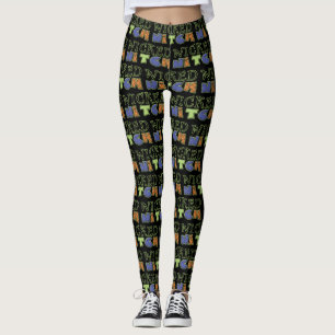 Leggings van Wschopte Witch Halloween