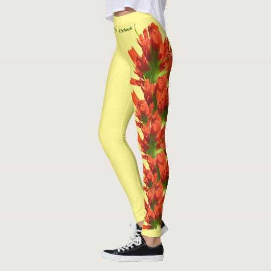 Leggings van Wyoming State Flower Indian Paintbors (Links)