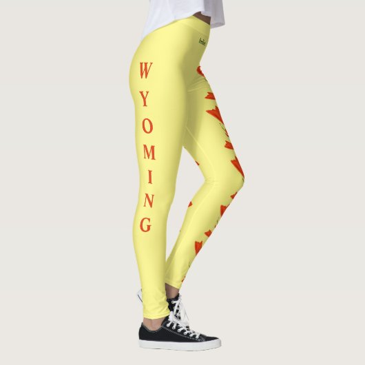 Leggings van Wyoming State Flower Indian Paintbors (Rechts)