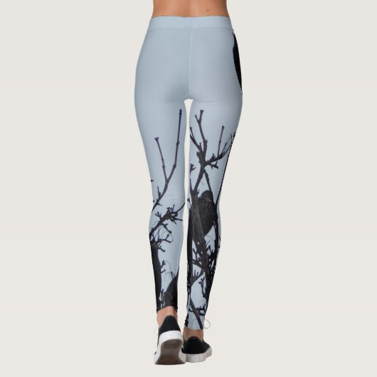 leggings van yoga voor vogels ! (Achterkant)