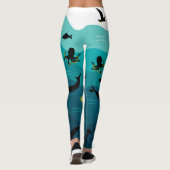Leggings van zeeen (Achterkant)