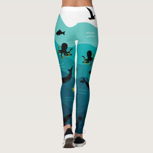 Leggings van zeeen (Achterkant)