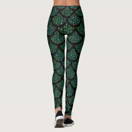 leggings van zeemeermin (Achterkant)