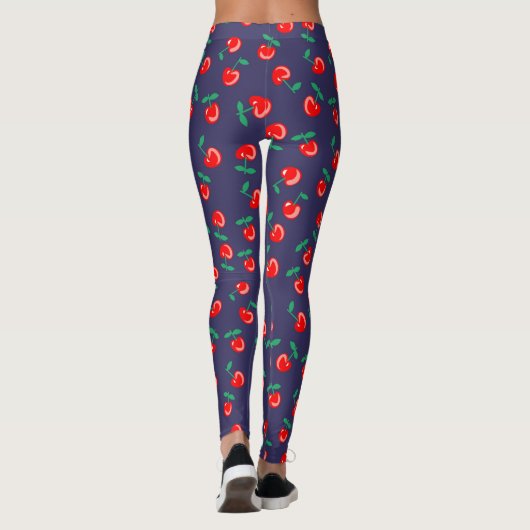 Leggings van zoete kersen (Achterkant)