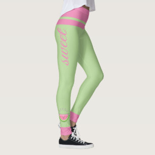 Leggings van zoete watermeloenen