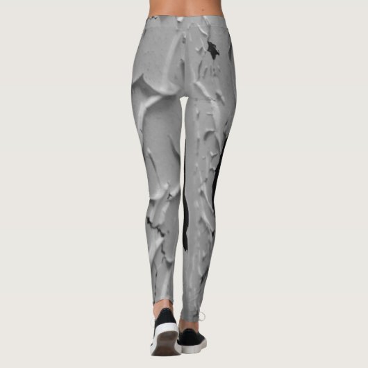 Leggings verf met look Peeling (Achterkant)