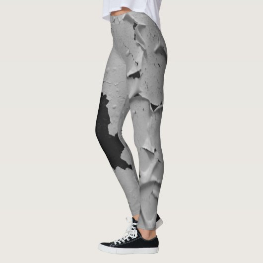 Leggings  verf met  look Peeling (Links)