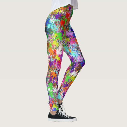 Leggings - Verf Spletters één (Rechts)