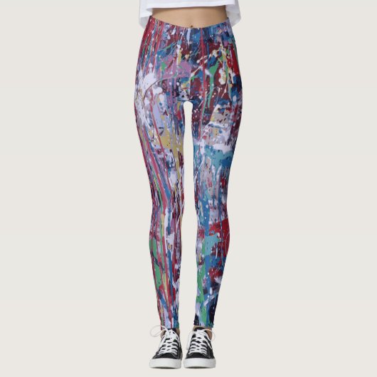 Leggings verfsplaatsters (Voorkant)