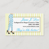 Leggings Verkoop, Roze en Paars Visitekaartje (Voorkant)