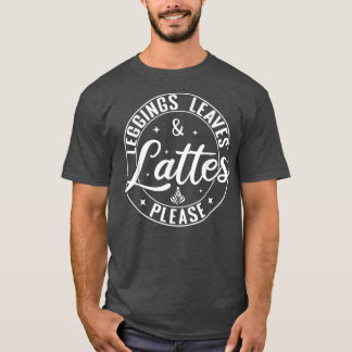 Leggings verlaten hun latten alstublieft een grapp t-shirt