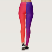 Leggings verloopkleur effen kleur (Achterkant)