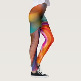 Leggings verloopkleurencombinatie
