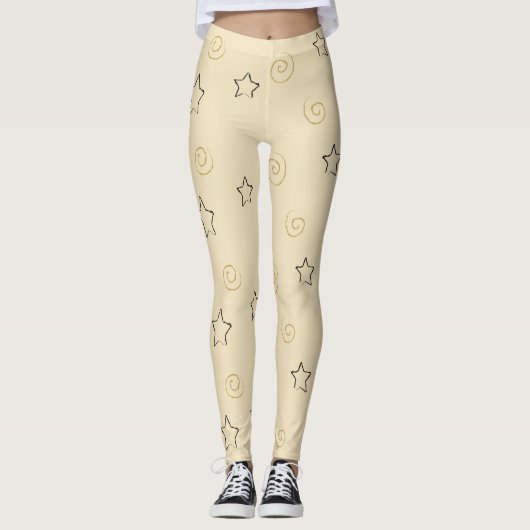Leggings Versterkt inktontwerp (Voorkant)