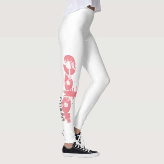 Leggings  Vetkleurige kleurenbeschermingstekst (Rechts)