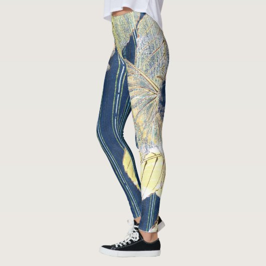 Leggings VLINDERS, JAPANSE STREPEN (Links)