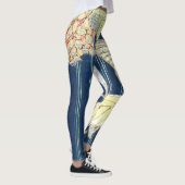 Leggings VLINDERS, JAPANSE STREPEN (Rechts)