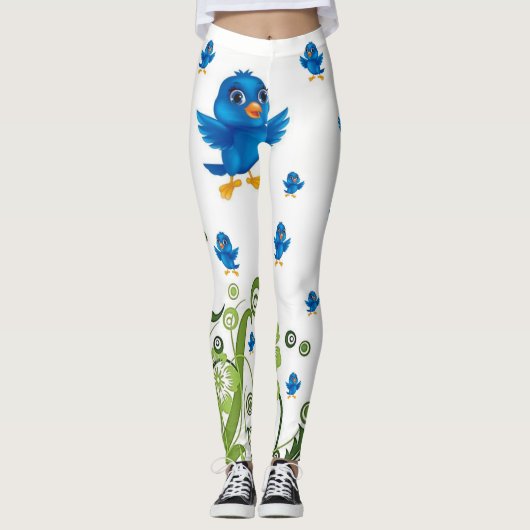 leggings vogels (Voorkant)