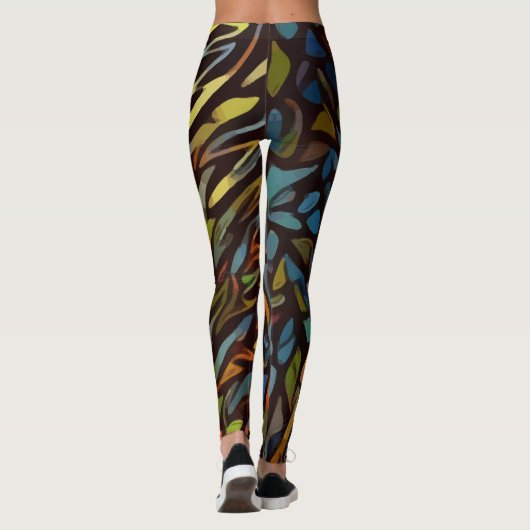 Leggings vol kleuren (Achterkant)