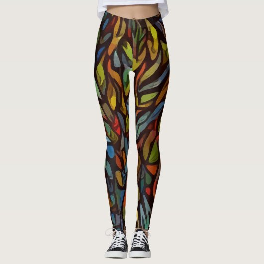 Leggings vol kleuren (Voorkant)