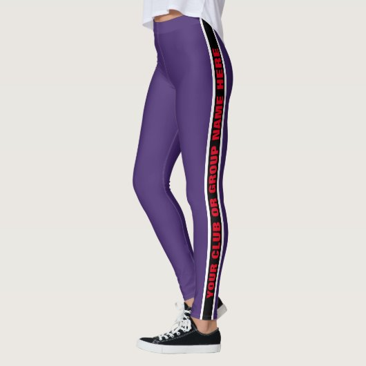 Leggings voor aangepaste naam club (Links)