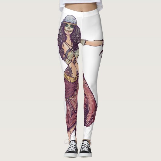 Leggings voor aangepaste ontwerpers (Voorkant)