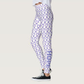 Leggings voor aangepaste woorden voor lavenaarsbew (Links)