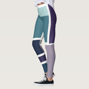 Leggings voor abstrac kleuren
