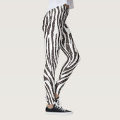 Leggings voor afdrukken in zwart-wit (Rechts)
