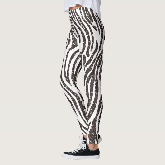 Leggings voor afdrukken in zwart-wit (Links)