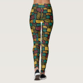 Leggings voor Afrikaanse afdrukken (Achterkant)