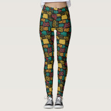 Leggings voor Afrikaanse afdrukken