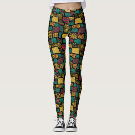 Leggings voor Afrikaanse afdrukken