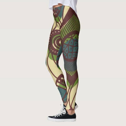 Leggings voor Afrikaanse afdrukken (Links)