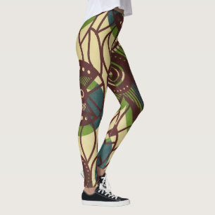 Leggings voor Afrikaanse afdrukken