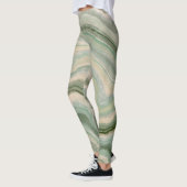 Leggings voor all-over-print van marmersteen (Links)