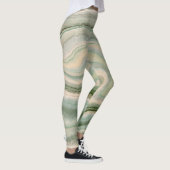 Leggings voor all-over-print van marmersteen (Rechts)