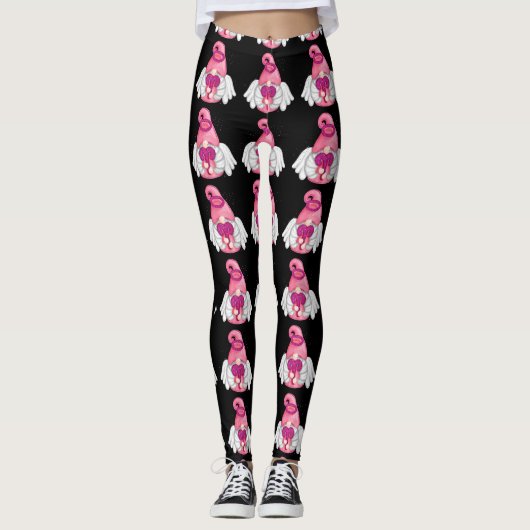 Leggings voor Astrologie Teken Angel van Gnome Ari (Voorkant)