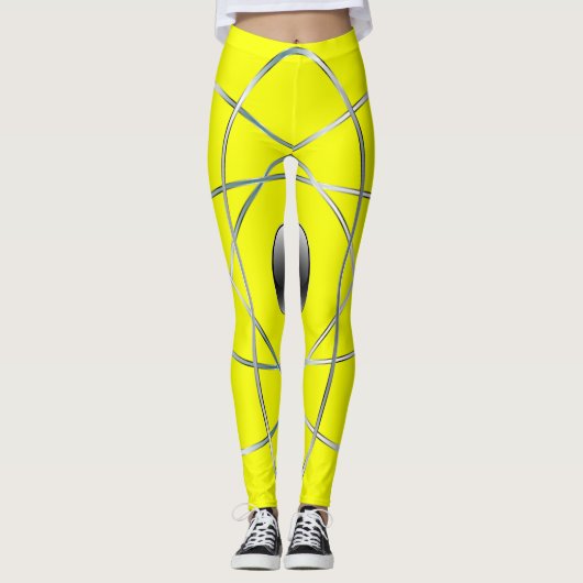 Leggings voor atoomgeel (Voorkant)