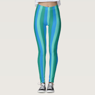 Leggings voor atoomstaven en Blauwgroen turkooizen