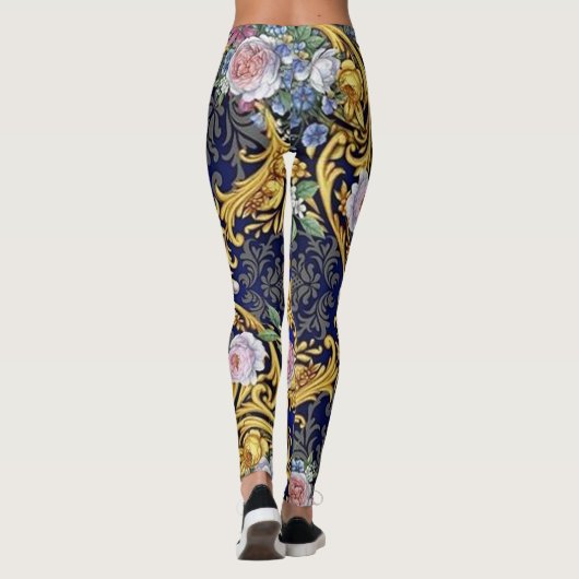 Leggings voor barokontwerp voor vrouwen (Achterkant)