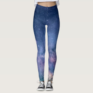 Leggings voor behangselpapier van magische sterren