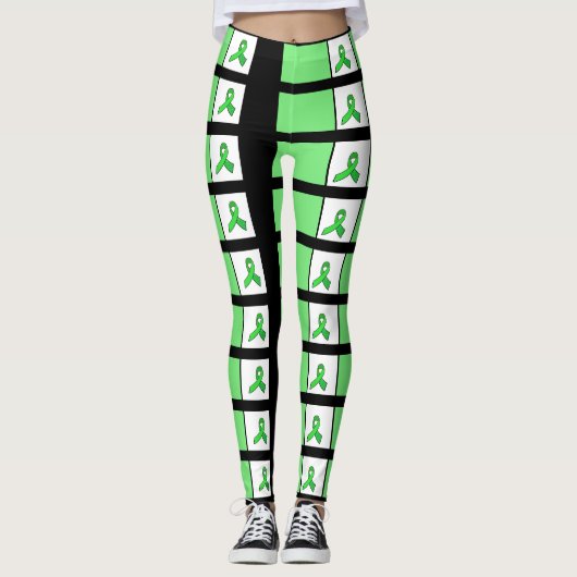 Leggings voor bewustwording van de ziekte van Lyme (Voorkant)