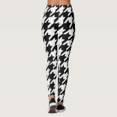 Leggings voor Black Houndstooth (Achterkant)