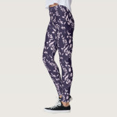 Leggings voor blauw/roze Floral (Links)