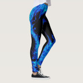 Leggings voor blauw vlamvuur (Rechts)