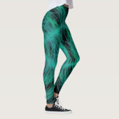Leggings voor blauwe en blauwgroen mandala (Rechts)