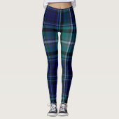 Leggings voor blauwe en groene winterspelden (Voorkant)