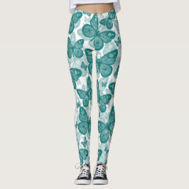 Leggings voor Blauwgroen vlinder