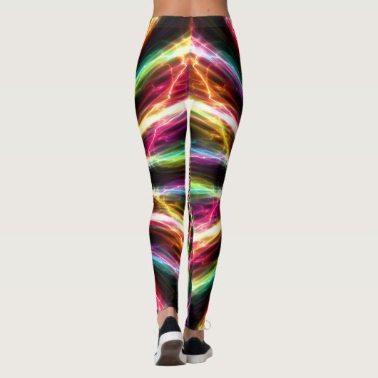Leggings voor bliksemregenboog (Achterkant)